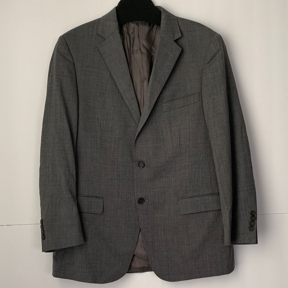 Hart Schaffner Marx Men's Gray Blazer Size 44R